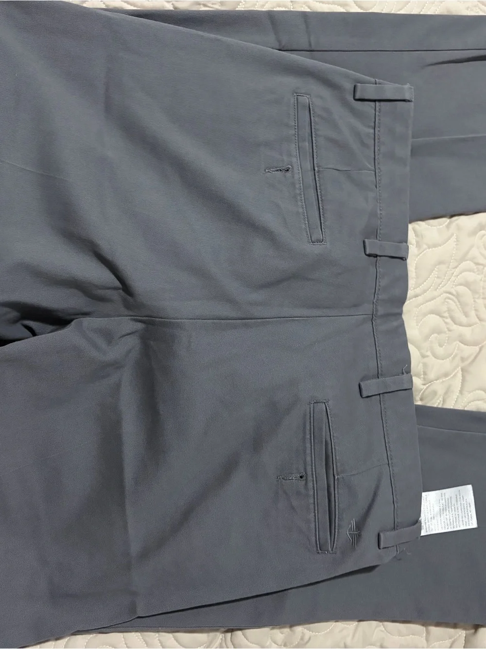 Dockers Men's Charcoal Gray Chino Pants
